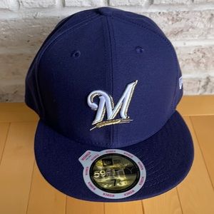 Women’s New Era Milwaukee Brewers Hat Size 7 3/8